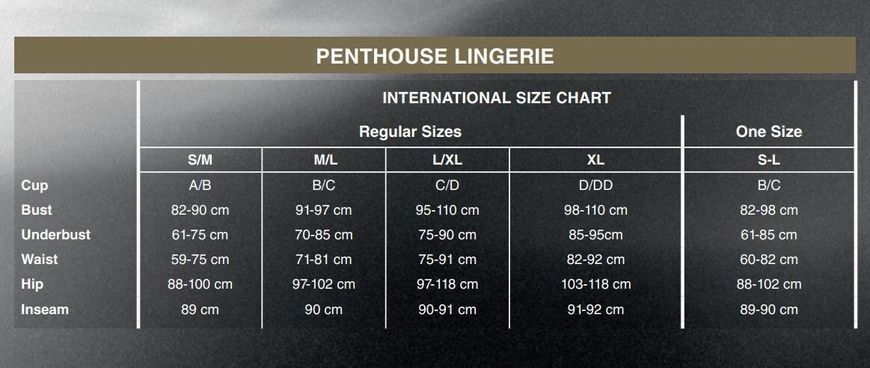 Боди Penthouse Salute Me XL Black, имитация шнуровки на спине и декольте, геометрическое плетение