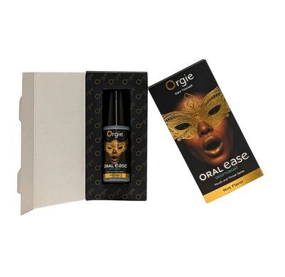 Спрей для глубокого минета Orgie &ndash; Oral Ease Deepthroat (15 мл), мятный, без анестетиков