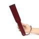 Двусторонний паддл Liebe Seele Wine Red Spanking Paddle, натуральная кожа