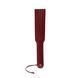 Двусторонний паддл Liebe Seele Wine Red Spanking Paddle, натуральная кожа