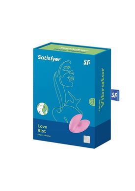 Вибратор на палец Satisfyer Love Riot Pink, 12 вариантов использования