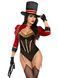 Костюм циркачки Leg Avenue Ravishing Ringmaster Bodysuit L