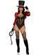 Костюм циркачки Leg Avenue Ravishing Ringmaster Bodysuit L