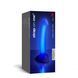 Светящийся дилдо Strap-On-Me Glow-LED Dildo Purple - M