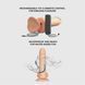 Фаллоимитатор с вибрацией и ротацией Strap-On-Me Rotating & Vibrating Realistic Dildo - L - Vanilla