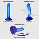 Светящийся дилдо Strap-On-Me Glow-LED Dildo Purple - M