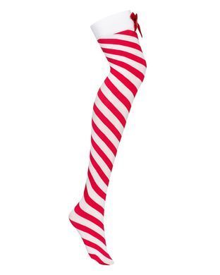 Чулки Obsessive Kissmas stockings L/XL