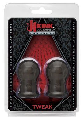 Присоски для сосков Doc Johnson Kink - Tweak - Nipple Sucker Set