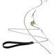 Металлическая анальная пробка Art of Sex Metal Anal Plug with Leash size S с поводком