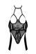 Боди Kissable Sexy Kiss Body Black L/XL