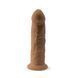 Фаллоимитатор SilexD Henry Caramel (MODEL 2 size 7.5in), двухслойный, силикон+Silexpan, диаметр 4,8см