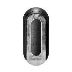 Мастурбатор Tenga Flip Zero Electronic Vibration Black, изменяемая интенсивность, раскладной