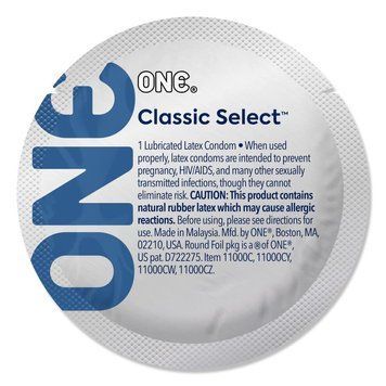 Презерватив ONE Classic Select Contest Collection, 1 шт, гладкий, со смазкой, дизайнерская упаковка