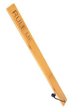 Паддл Fetish Tentation &mdash; Paddle Rule Me Bamboo, упакован в ПЭ пакет