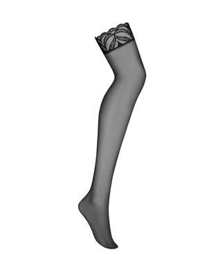 Чулки Obsessive Lecille stockings 2XL/3XL
