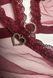 Комплект Passion BELISSANA SET burgundy L