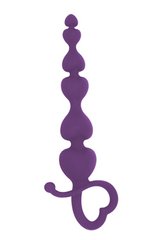 Анальные бусы MAI Attraction Toys №79 Purple, длина 18см, диаметр 3,1см