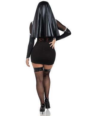 Костюм монашки Leg Avenue Holy Hottie Dress S