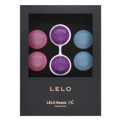 Набор вагинальных шариков LELO Beads Plus, диаметр 3,5 см, изменяемая нагрузка, 2х28, 2х37 и 2х60 г