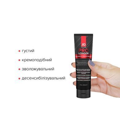 Пролонгер гель System JO Prolonger Gel (60 мл) с маслом перечной мяты, гвоздичного перца и пачули