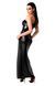 Платье Noir Handmade F336 Powerwetlook long dress - 3XL
