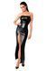 Платье Noir Handmade F336 Powerwetlook long dress - 3XL
