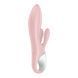 Вибратор-кролик надувной Satisfyer Air Pump Bunny 3, 12 режимов, двойной отросток
