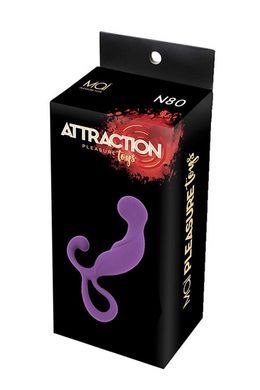Массажеры простаты MAI Attraction Toys №80 Purple, длина 13.4см, диаметр 3.2см