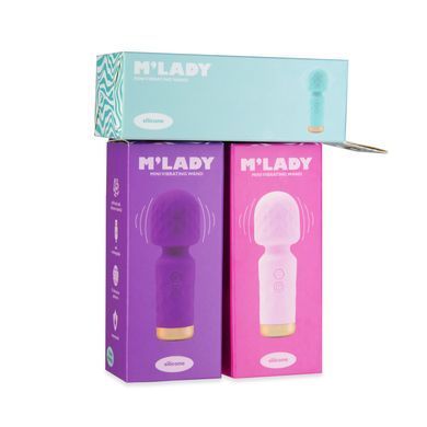 Вибромассажер M&rsquo;Lady Mini Vibrating Wand Purple