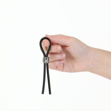 Эрекционное кольцо-лассо LUX Active Tether Adjustable Silicone Cock Tie, регулируемое