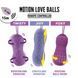 Вагинальные шарики с массажем и вибрацией FeelzToys Motion Love Balls Twisty с пультом ДУ, 7 режимов