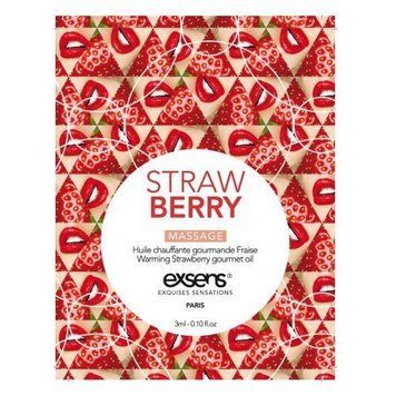 Пробник массажного масла EXSENS Strawberry 3мл