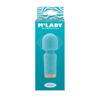 Вибромассажер M&rsquo;Lady Mini Vibrating Wand Teal