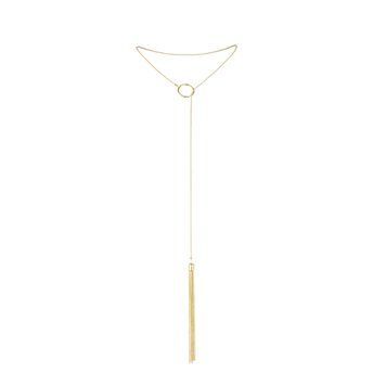 Цепочка для тела Bijoux Indiscrets Magnifique Tickler Pendant Chain &mdash; Gold