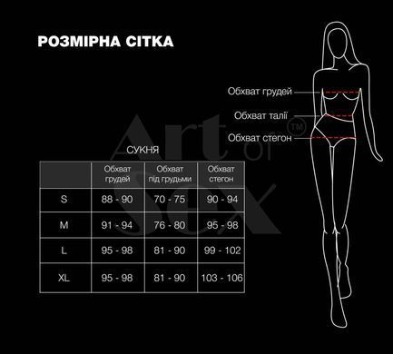 Лакированное платье Art of Sex - Demeter, цвет черный, размер M