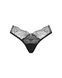 Сетчатые трусики под омбре Obsessive Bella Rou panties XL/2XL