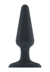 Анальная пробка с вибрацией Dorcel Best Vibe Plug M, макс. диаметр 4,1см, soft-touch силикон