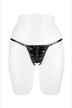 Трусики-стринги с доступом Fashion Secret ANGELA Black