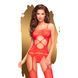 Бодистокинг с вырезом на животике Penthouse - Hot Nightfall Red XL