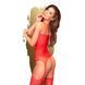 Бодистокинг с вырезом на животике Penthouse - Hot Nightfall Red XL