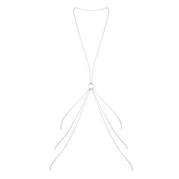Цепочка для тела Bijoux Indiscrets Magnifique 8 Body Chain &mdash; Silver