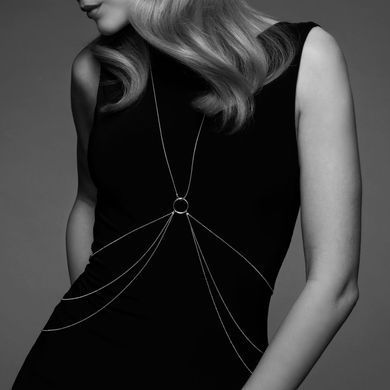 Цепочка для тела Bijoux Indiscrets Magnifique 8 Body Chain &mdash; Silver