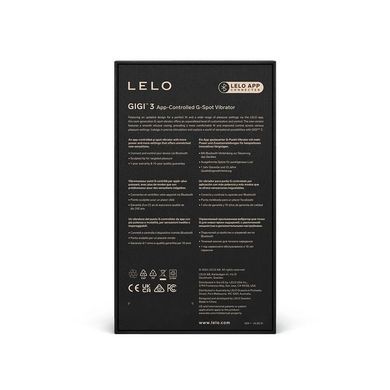 Вибратор точки G LELO GIGI 3 Plum