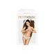 Трусики-бикини Penthouse Catch Me L/XL White, кружево, узкие ремешки, вырезы на ягодицах, бантик