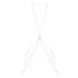 Цепочка для тела Bijoux Indiscrets Magnifique 8 Body Chain &mdash; Silver