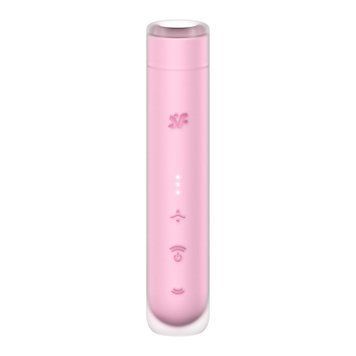 Вакуумный стимулятор Satisfyer First Kiss, технология 3D Air Pulse, 30 режимов, двойной силикон