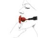 Роскошный кляп в виде розы Zalo - Rose Ball Gag, двойное использование