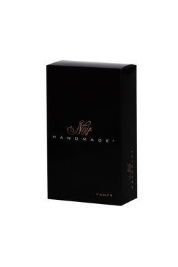 Трусики с мокрым эффектом Noir Handmade P008 Powerwetlook panty with gold clasp, XL, на застежках