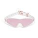 Кожаная маска на глаза Liebe Seele White & Pink Fairy Goat Leather Blindfold