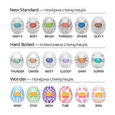 Мастурбатор яйцо Tenga Egg Misty (Туманный)